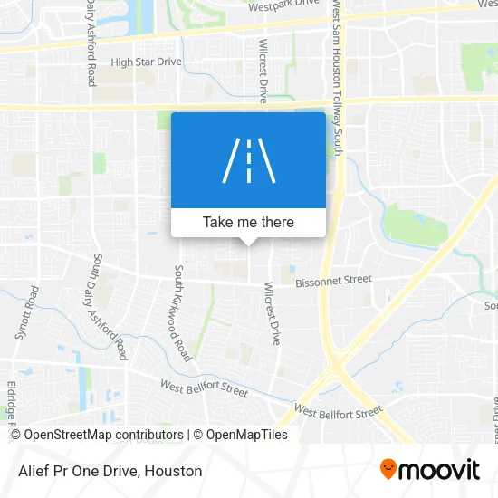 Alief Pr One Drive map
