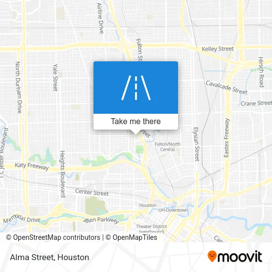 Alma Street map