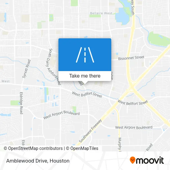 Amblewood Drive map