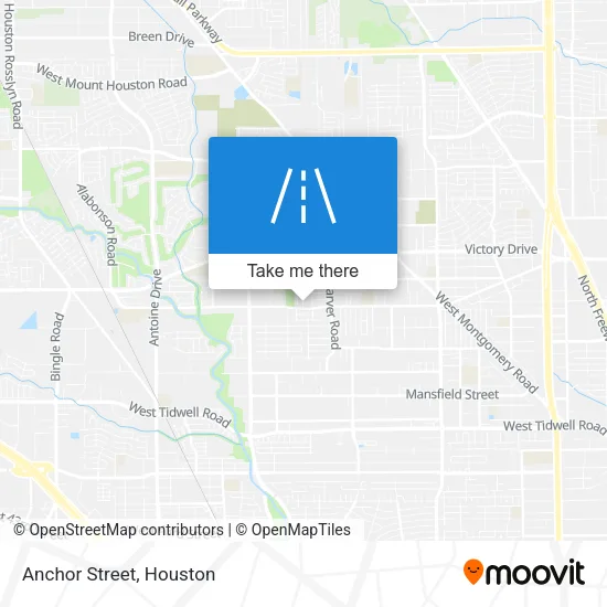 Anchor Street map