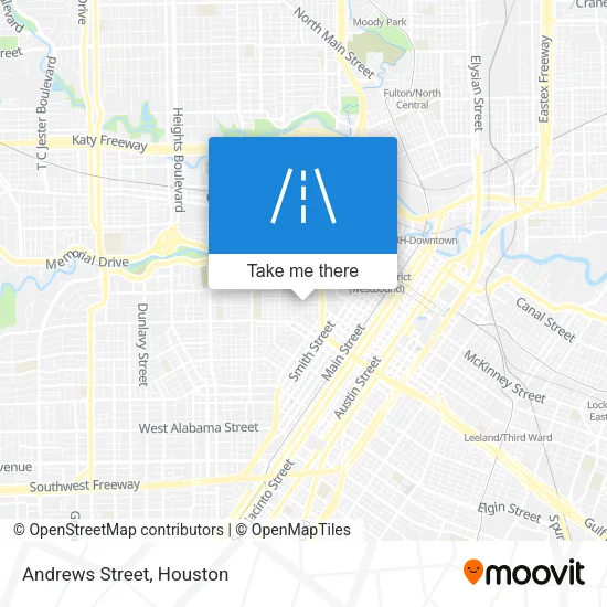 Andrews Street map