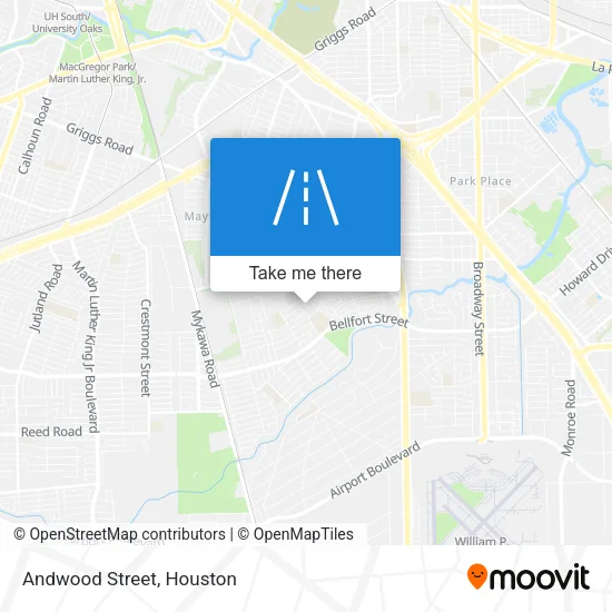 Andwood Street map