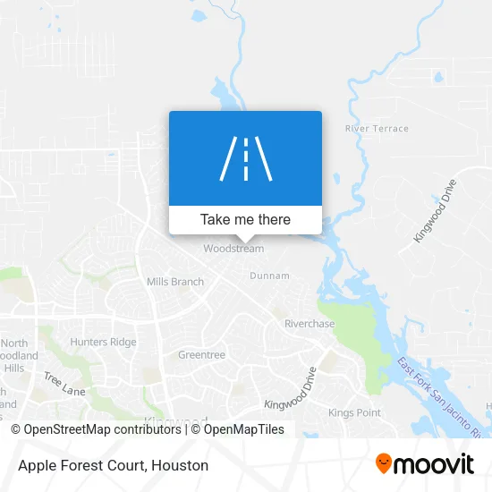 Apple Forest Court map