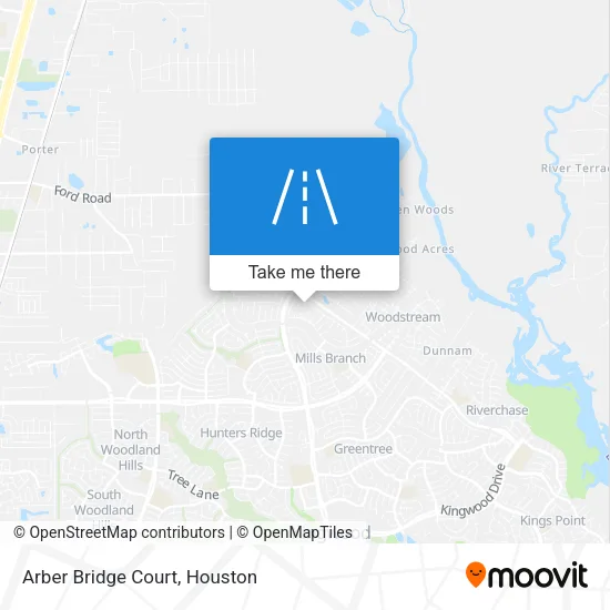 Arber Bridge Court map