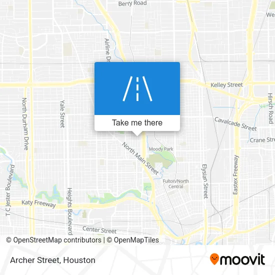 Archer Street map