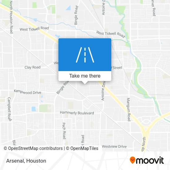 Arsenal map
