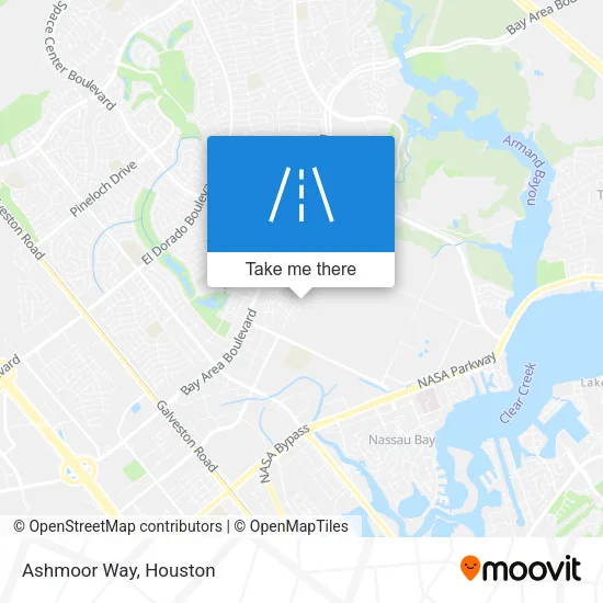 Ashmoor Way map