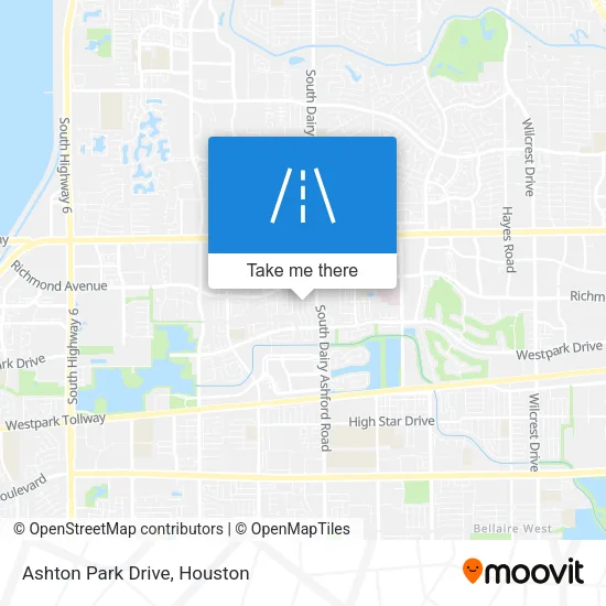 Ashton Park Drive map