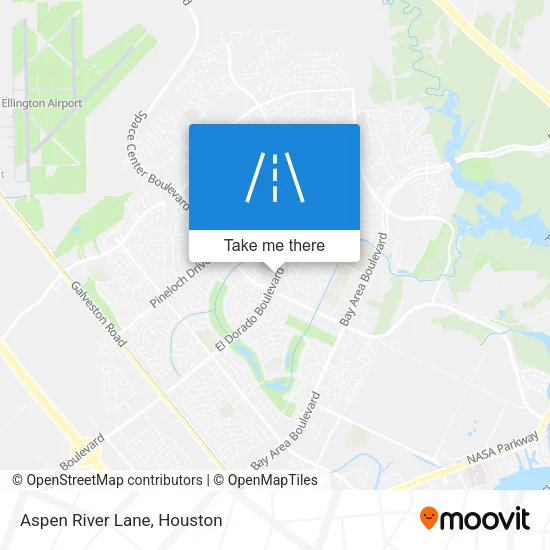 Aspen River Lane map
