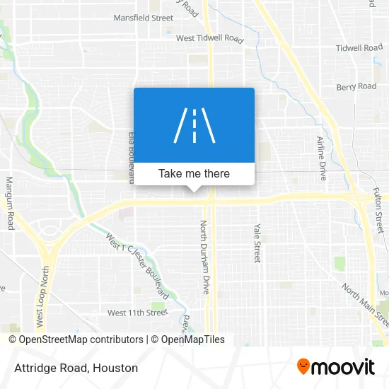Attridge Road map