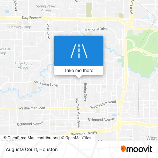 Augusta Court map