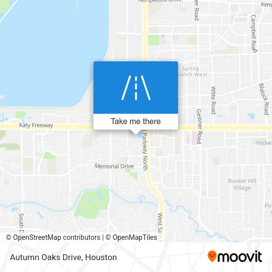 Autumn Oaks Drive map