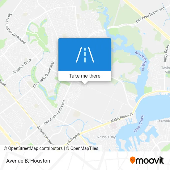 Avenue B map
