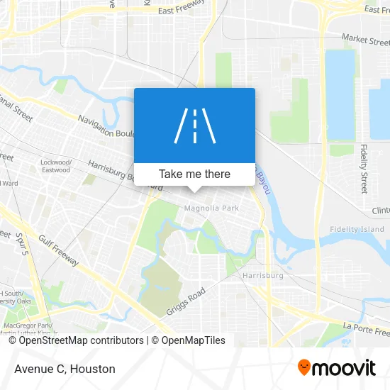 Avenue C map