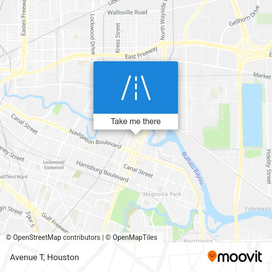 Mapa de Avenue T