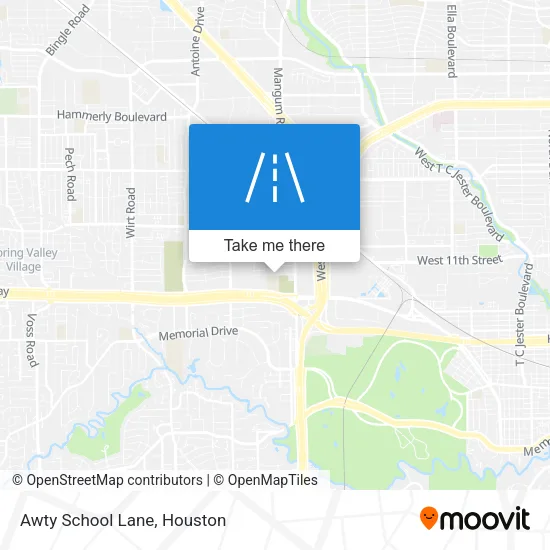 Awty School Lane map