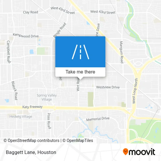 Baggett Lane map