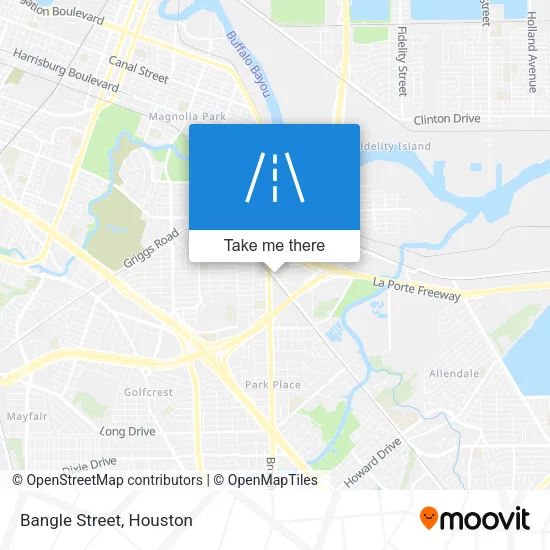Bangle Street map