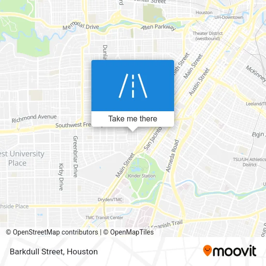Barkdull Street map