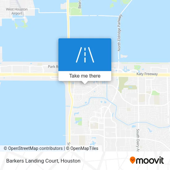Barkers Landing Court map