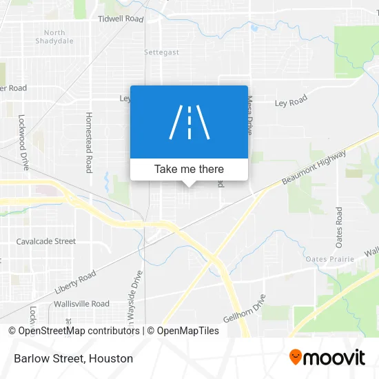 Barlow Street map