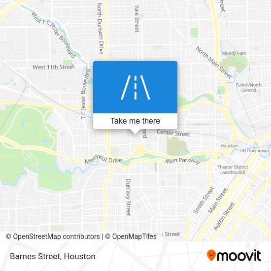Barnes Street map