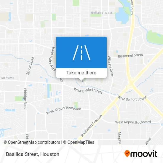 Basilica Street map