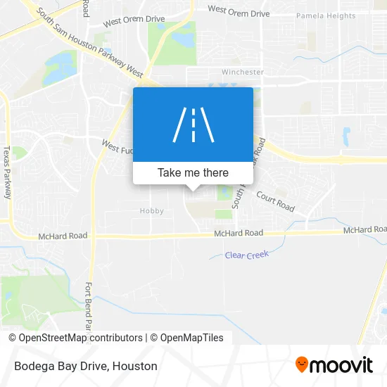 Bodega Bay Drive map