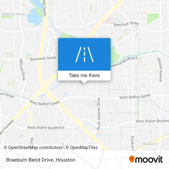 Braeburn Bend Drive map