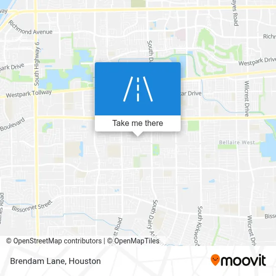 Brendam Lane map