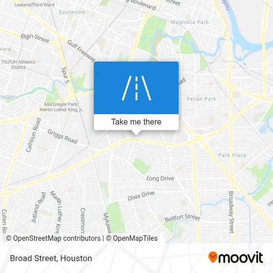 Broad Street map