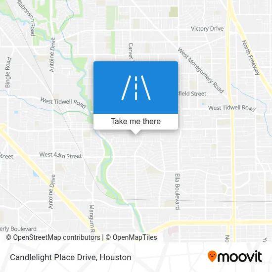 Candlelight Place Drive map