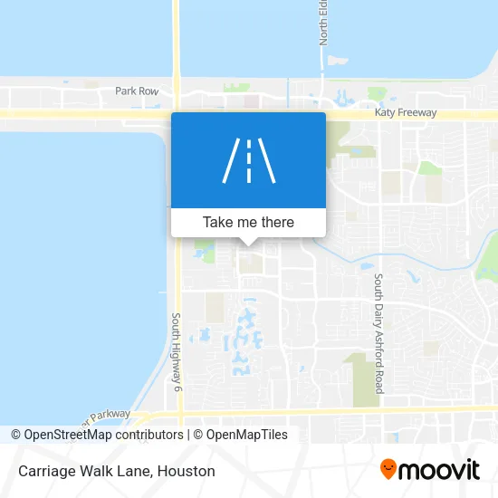 Mapa de Carriage Walk Lane