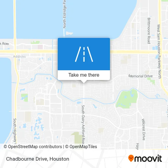 Chadbourne Drive map