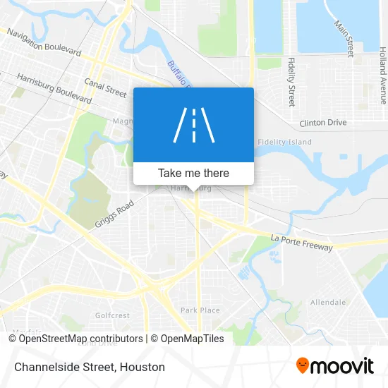 Channelside Street map