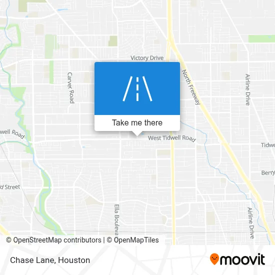 Chase Lane map