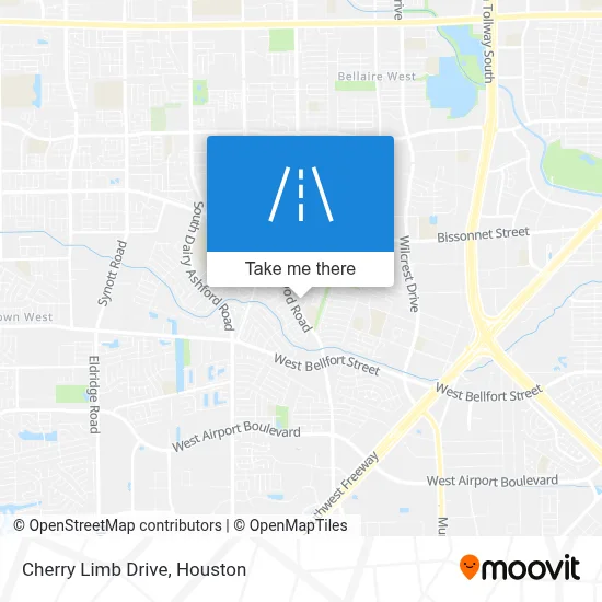 Cherry Limb Drive map