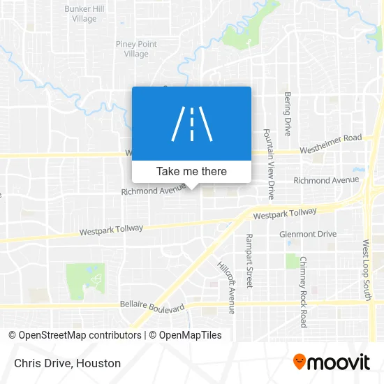 Chris Drive map
