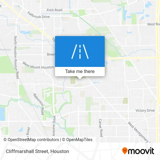 Cliffmarshall Street map
