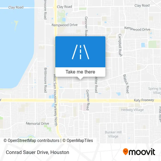 Conrad Sauer Drive map