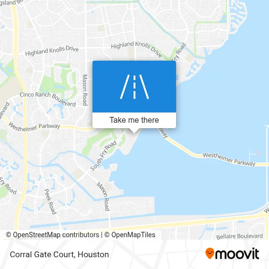 Corral Gate Court map