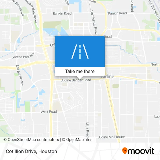 Cotillion Drive map