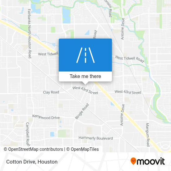 Cotton Drive map