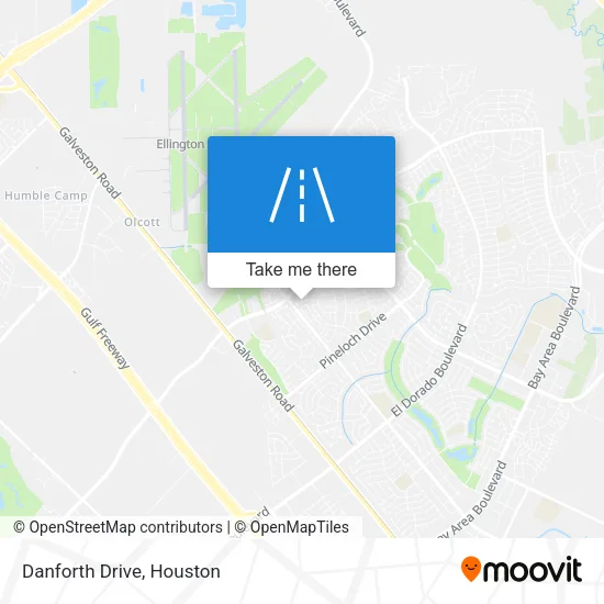 Danforth Drive map
