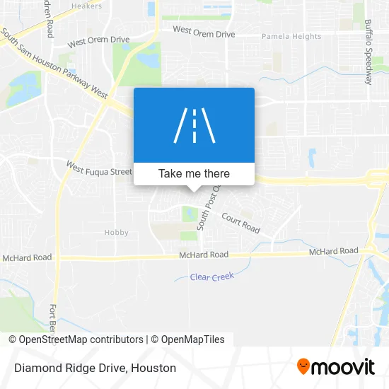 Diamond Ridge Drive map