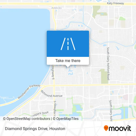 Diamond Springs Drive map