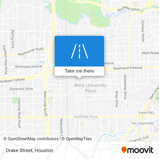 Drake Street map