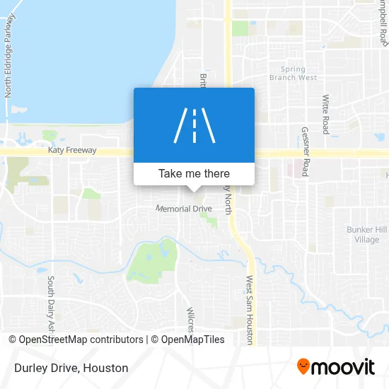 Durley Drive map