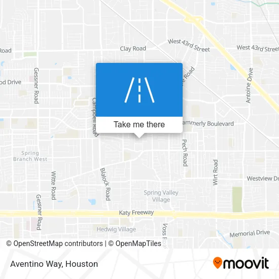 Aventino Way map