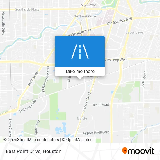 East Point Drive map